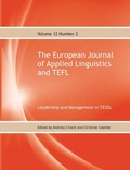 Cover: The European Journal of Applied Linguistics and TEFL - LinguaBooks