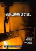 Cover: Metallurgy of Steel - Trans Tech Publications Ltd