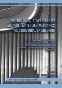 Enlarge image Cover: International Conference on Advanced Materials, Mechanics and Structural Engineering - Trans Tech Publications Ltd
