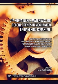 Abbildung von: 7th Sustainable Materials and Recent Trends in Mechanical Engineering (SMARTME) - Trans Tech Publications Ltd