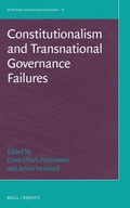 Cover: Constitutionalism and Transnational Governance Failures - Martinus Nijhoff