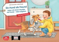 Abbildung von: Ein Hund als Freund. Leben mit einem Haustier: viel Freude - viele Aufgaben. Kamishibai Bildkartenset - Don Bosco Medien