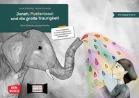 Abbildung von: Jonah, Pusterüssel und die große Traurigkeit. Kamishibai Bildkartenset - Don Bosco Medien
