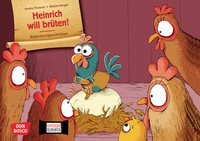 Abbildung von: Heinrich will brüten! Kamishibai Bildkartenset - Don Bosco Medien