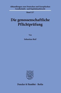 Abbildung von: Die genossenschaftliche Pflichtprüfung. - Duncker & Humblot