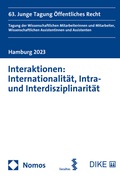 Cover: Interaktionen: Internationalit&auml;t, Intra- und Interdisziplinarit&auml;t - Facultas
