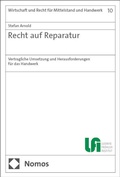Abbildung von: Recht auf Reparatur - Nomos