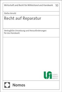 Abbildung von: Recht auf Reparatur - Nomos