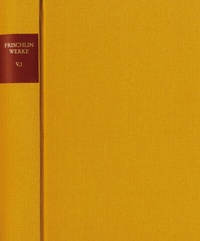 Abbildung von: Nicodemus Frischlin: Sämtliche Werke / Band V,1: Lyrik I (1562-1572) - frommann-holzboog