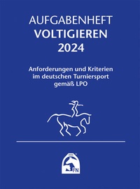 Abbildung von: Aufgabenheft - Voltigieren 2024 - FN Verlag