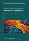 Cover: Reflexion in der Lehrkr&auml;ftebildung - Universit&auml;tsverlag Potsdam