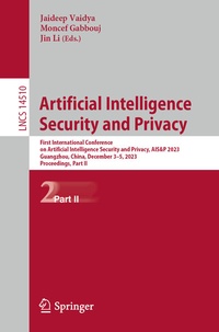 Abbildung von: Artificial Intelligence Security and Privacy - Springer