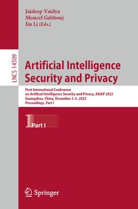 Abbildung von: Artificial Intelligence Security and Privacy - Springer