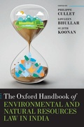 Abbildung von: The Oxford Handbook of Environmental and Natural Resources Law in India - Oxford University Press