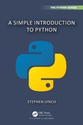 Cover: A Simple Introduction to Python - Chapman and Hall