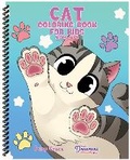 Cover: Cat Coloring Book for Kids Ages 4-8 - Young Dreamers Press