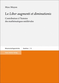 Abbildung von: Le "Liber augmenti et diminutionis" - Franz Steiner Verlag