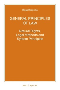 Enlarge image Cover: General Principles of Law - Martinus Nijhoff