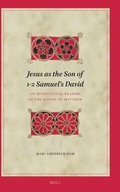 Cover: Jesus as the Son of 1-2 Samuel's David - Brill