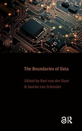 Cover: The Boundaries of Data - Amsterdam University Press