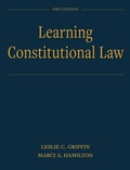Cover: Learning Constitutional Law - Cognella Academic Publishing