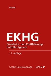 Abbildung von: Eisenbahn- und Kraftfahrzeughaftpflichtgesetz EKHG - Manz