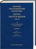 Cover: ECM VI/3.1. Offenbarung. Studien zum Text - Deutsche Bibelgesellschaft