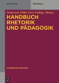 Cover: Handbuch Rhetorik und P&auml;dagogik - De Gruyter