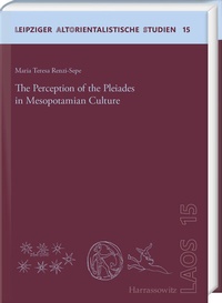 Abbildung von: The Perception of the Pleiades in Mesopotamian Culture - Harrassowitz Verlag