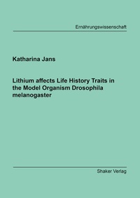 Bild: Lithium affects Life History Traits in the Model Organism Drosophila melanogaster - Shaker