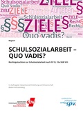 Cover: Schulsozialarbeit - Quo vadis? - S&uuml;ddeutscher P&auml;dagogischer Verlag