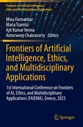 Cover: Frontiers of Artificial Intelligence, Ethics, and Multidisciplinary Applications - Springer