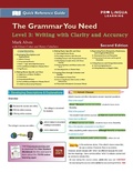 Cover: Writing with Clarity and Accuracy - Pro Lingua Learning