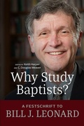 Cover: Why Study Baptists? - Mercer University Press