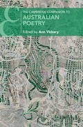 Cover: The Cambridge Companion to Australian Poetry - Cambridge University Press