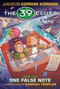 Cover: 39 Clues: One False Note: A Graphic Novel (39 Clues Graphic Novel #2) - Scholastic US