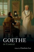 Cover: Goethe in Context - Cambridge University Press