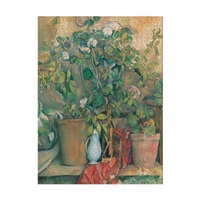 Abbildung von: Cezanne's Terracotta Pots and Flowers 1000 Piece Jigsaw Puzzle - Paperblanks