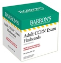 Cover: Adult CCRN Exam Flashcards, Third Edition: Up-to-Date Review and Practice + Sorting Ring for Custom Study - Kaplan Publishing