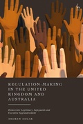 Cover: Regulation-Making in the United Kingdom and Australia - Hart Publishing