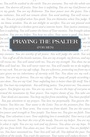 Cover: Praying the Psalter (FOR MEN) - WestBow Press