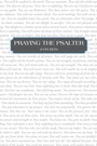 Cover: Praying the Psalter (FOR MEN) - WestBow Press