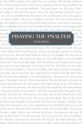 Cover: Praying the Psalter (FOR MEN) - WestBow Press