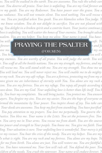 Enlarge image Cover: Praying the Psalter (FOR MEN) - WestBow Press