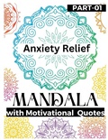 Cover: Anxiety Relief Mandala - Big 6 Publishing