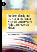 Cover: Brothers of Italy and the Rise of the Italian National Conservative Right under Giorgia Meloni - Palgrave Macmillan