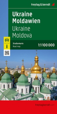 Abbildung von: Ukraine - Moldawien, Straßenkarte 1:1.000.000, freytag & berndt - Freytag-Berndt und ARTARIA