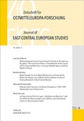 Cover: Zeitschrift f&uuml;r Ostmitteleuropa-Forschung (ZfO) 72/4 / Journal of East Central European Studies (JECES) 72/4 - Verlag Herder-Institut