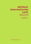 Cover: Jahrbuch &ouml;sterreichischer Lyrik 2022/23 - Edition Melos