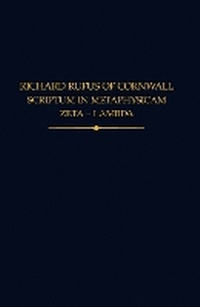 Enlarge image Cover: Richard Rufus of Cornwall - Oxford University Press